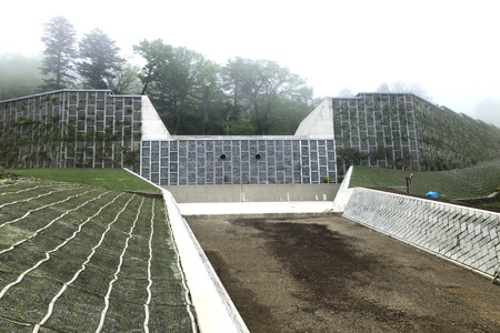 セッチン薙ダムの様子です。