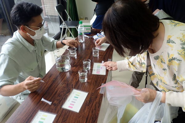 水質試験体験（ｐH）