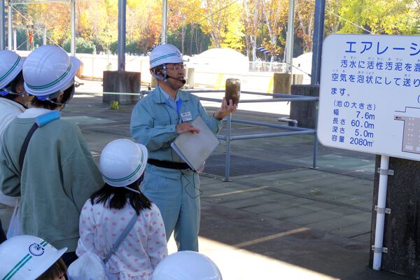 活性汚泥の役割の説明